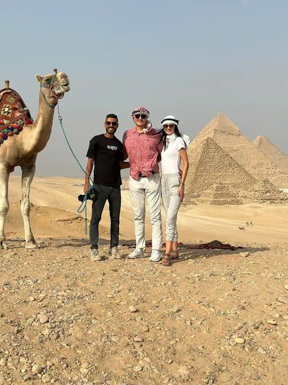 Cairo: Giza Pyramids and Sphinx Tour with River Nile Felucca Sailboat Ride
