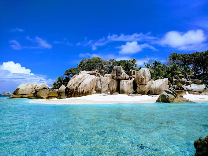 Praslin: passeio de lancha por Cocos, Félicité e La Digue