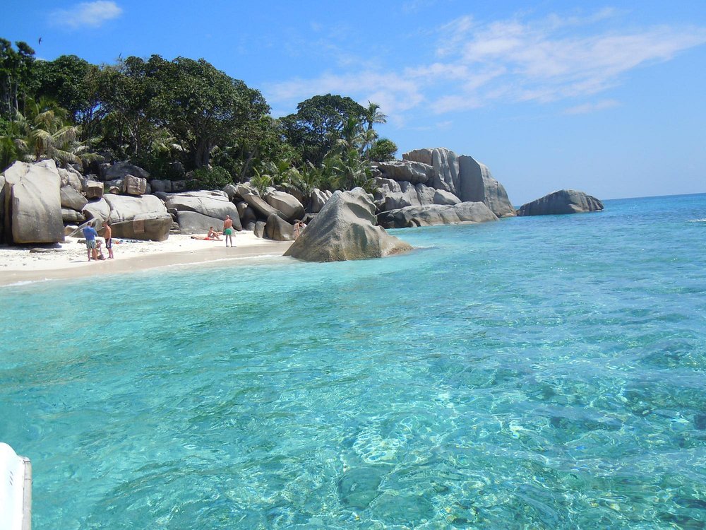 Praslin: passeio de lancha por Cocos, Félicité e La Digue