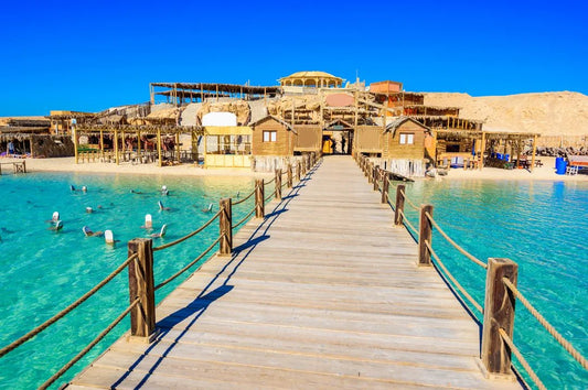 Hurghada: Orange Bay ve Öğle Yemeği ile Şnorkelle Dalış Turu