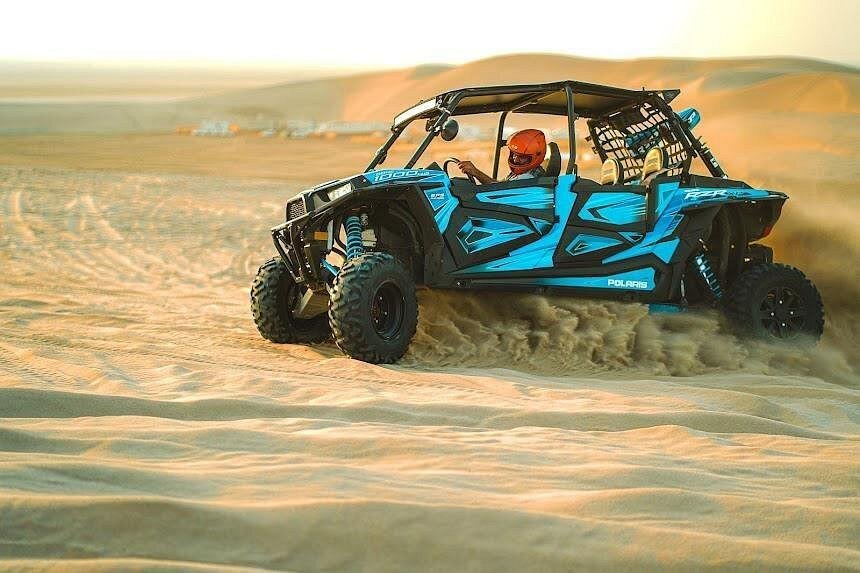 Doha: ATV, Buggy, Dune Bashing, and Camel Ride Private Tour