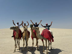 Doha: Camel Ride, Sunset Views and Bedouin Camp Relaxing Tour