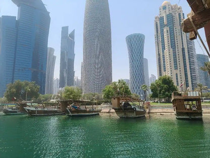 Doha: City Highlights Guided Tour with Dhow Cruise