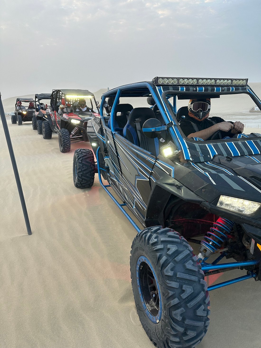 Doha: Desert Safari, Quad Bike Ride, Camel Ride, Sandboarding, and Inland Sea Visit