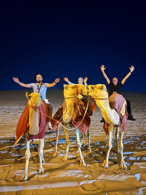 Doha: Desert Safari, Quad Bike Ride, Camel Ride, Sandboarding, and Inland Sea Visit