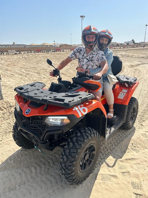 Doha: Desert Safari, Quad Bike Ride, Camel Ride, Sandboarding, and Inland Sea Visit