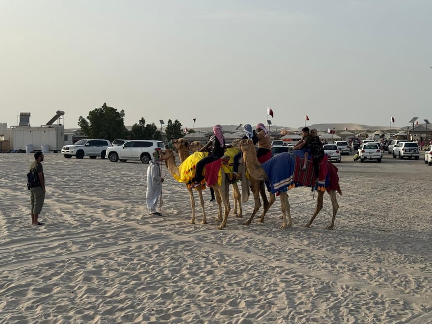 Doha: Desert Safari, Quad Bike Ride, Camel Ride, Sandboarding, and Inland Sea Visit