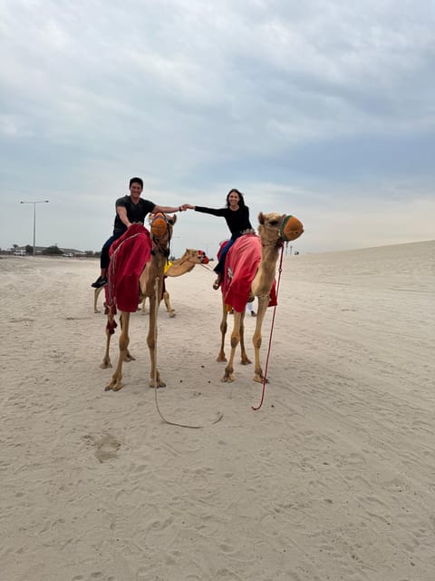 Doha: Desert Safari, Quad Bike Ride, Camel Ride, Sandboarding, and Inland Sea Visit