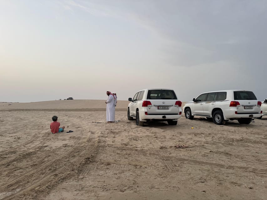 Doha: Desert Safari, Quad Bike Ride, Camel Ride, Sandboarding, and Inland Sea Visit