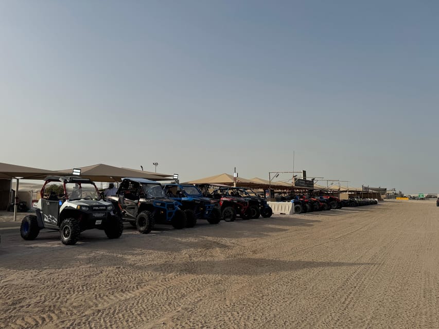 Doha: Desert Safari, Quad Bike Ride, Camel Ride, Sandboarding, and Inland Sea Visit