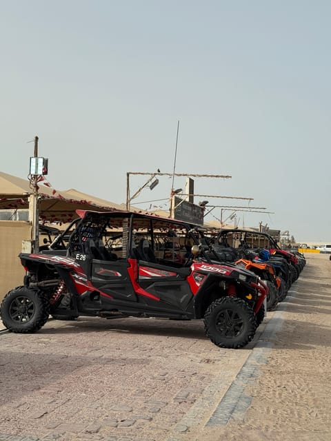 Doha: Desert Safari, Quad Bike Ride, Camel Ride, Sandboarding, and Inland Sea Visit