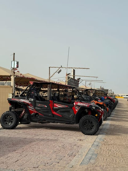 Doha: Desert Safari, Quad Bike Ride, Camel Ride, Sandboarding, and Inland Sea Visit
