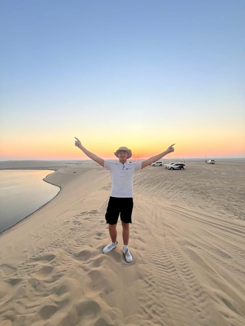 Doha: Desert Safari, Quad Bike Ride, Camel Ride, Sandboarding, and Inland Sea Visit