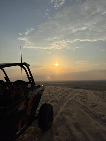 Doha: Desert Safari with ATV or Buggy Ride, Camel Ride, Sandboarding, and Inland Sea Tour