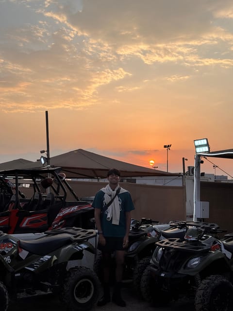Doha: Desert Safari with ATV or Buggy Ride, Camel Ride, Sandboarding, and Inland Sea Tour
