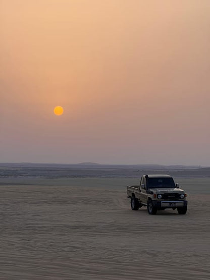 Doha: Desert Safari with ATV or Buggy Ride, Camel Ride, Sandboarding, and Inland Sea Tour