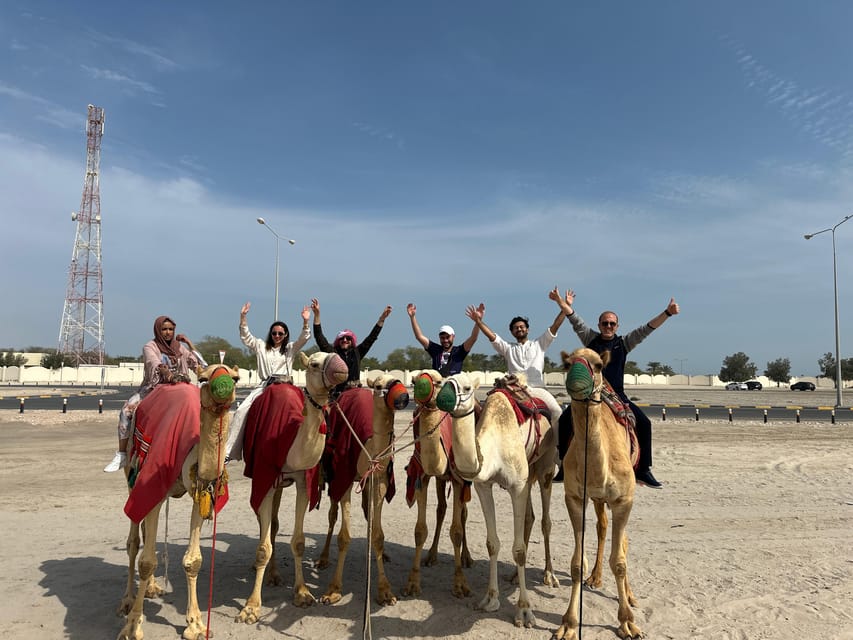 Doha: Desert Safari with ATV or Buggy Ride, Camel Ride, Sandboarding, and Inland Sea Tour