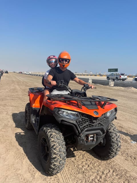 Doha: Desert Safari with ATV or Buggy Ride, Camel Ride, Sandboarding, and Inland Sea Tour