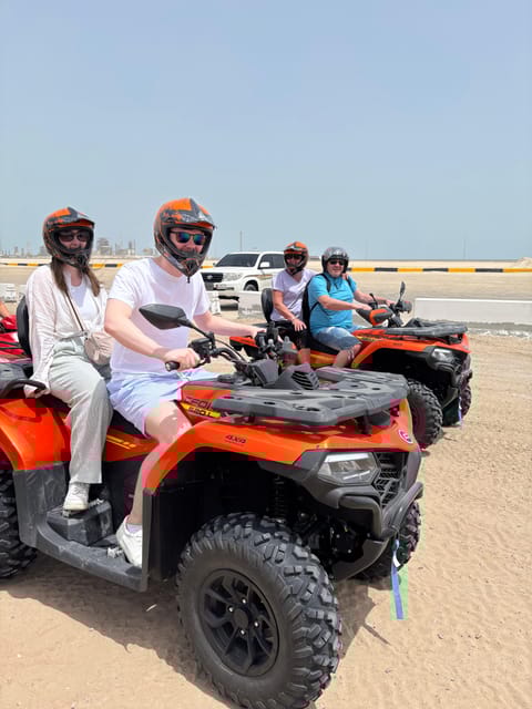 Doha: Desert Safari with ATV or Buggy Ride, Camel Ride, Sandboarding, and Inland Sea Tour