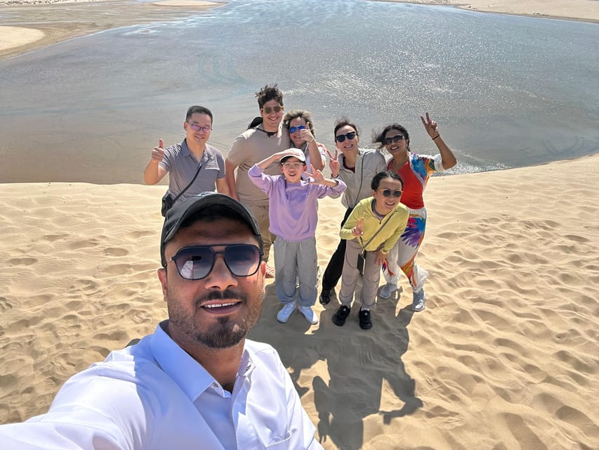 Doha: Desert Safari with ATV or Buggy Ride, Camel Ride, Sandboarding, and Inland Sea Tour