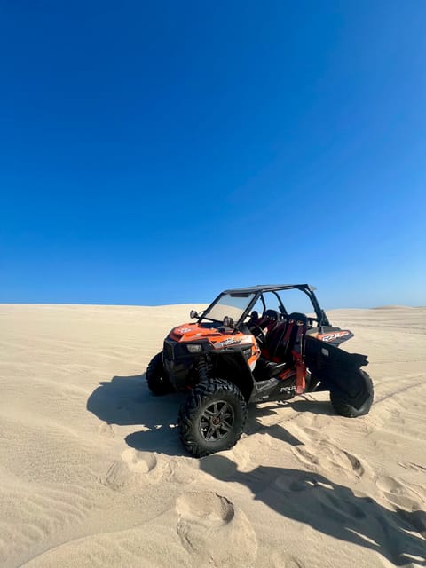 Doha: Desert Safari with ATV or Buggy Ride, Camel Ride, Sandboarding, and Inland Sea Tour