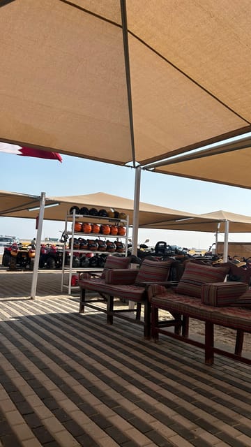 Doha: Desert Safari with ATV or Buggy Ride, Camel Ride, Sandboarding, and Inland Sea Tour