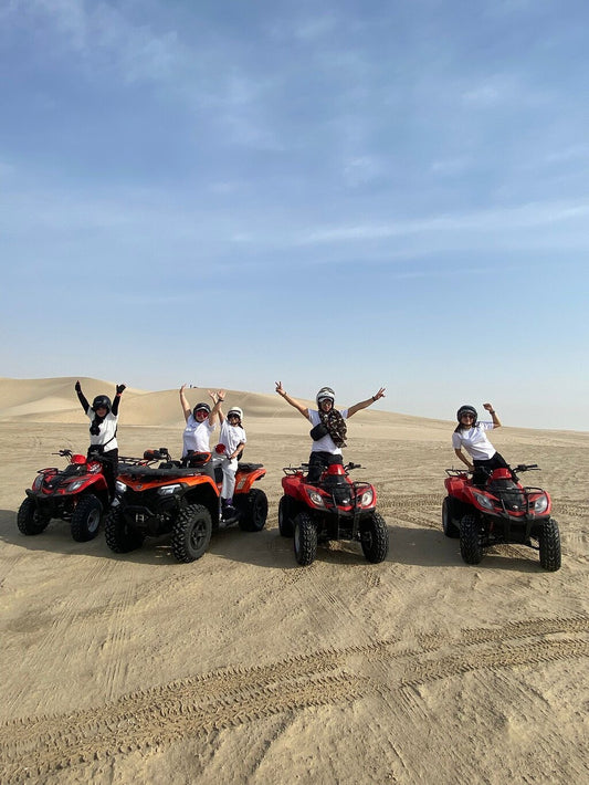 Doha: Desert Safari with Camel Ride, Dune Bashing and ATV Tour