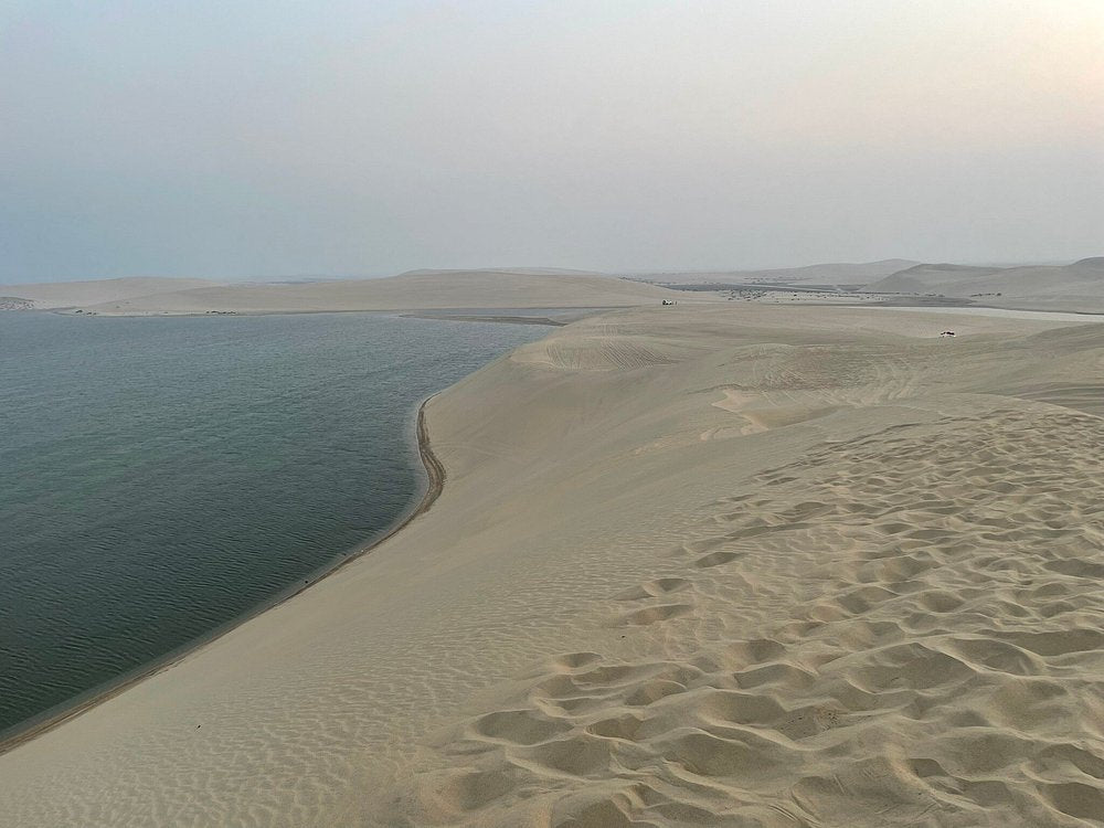 Doha: Desert Safari with Camel Ride, Dune Bashing, and Sandboarding Inland Sea Trip