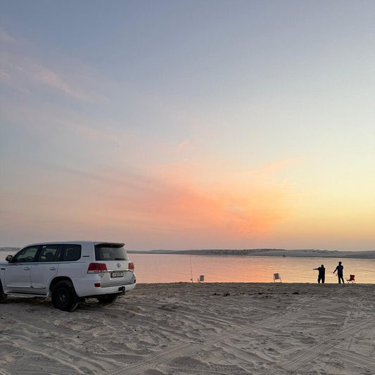 Doha: Desert Safari with Camel Ride, Sandboarding, and Inland Sea Visit