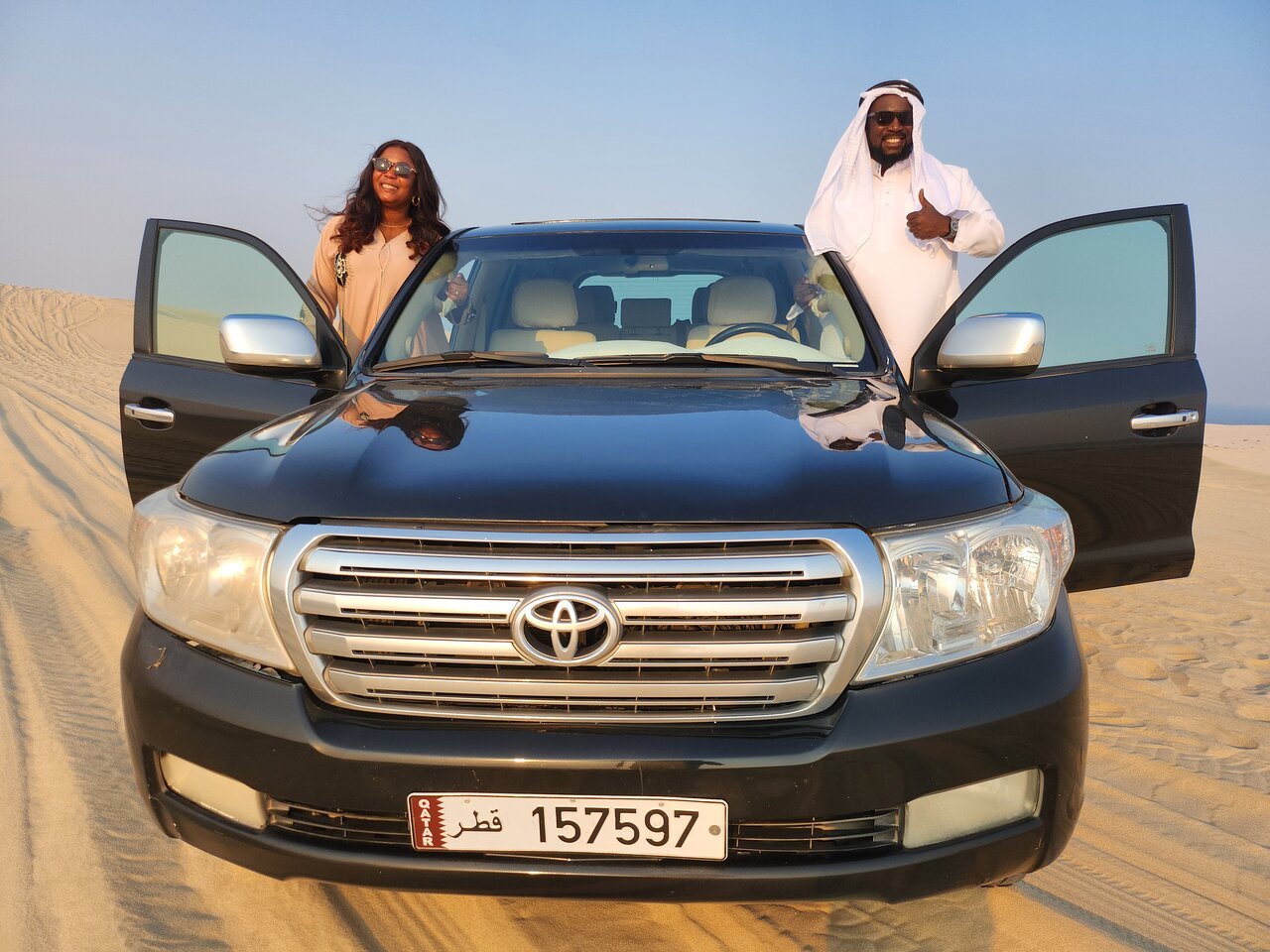 Doha: Desert Safari with Dune Bashing and Sandboarding