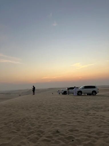 Doha: Desert Safari with Dune Bashing, Camel Ride and Inland Sea Tour
