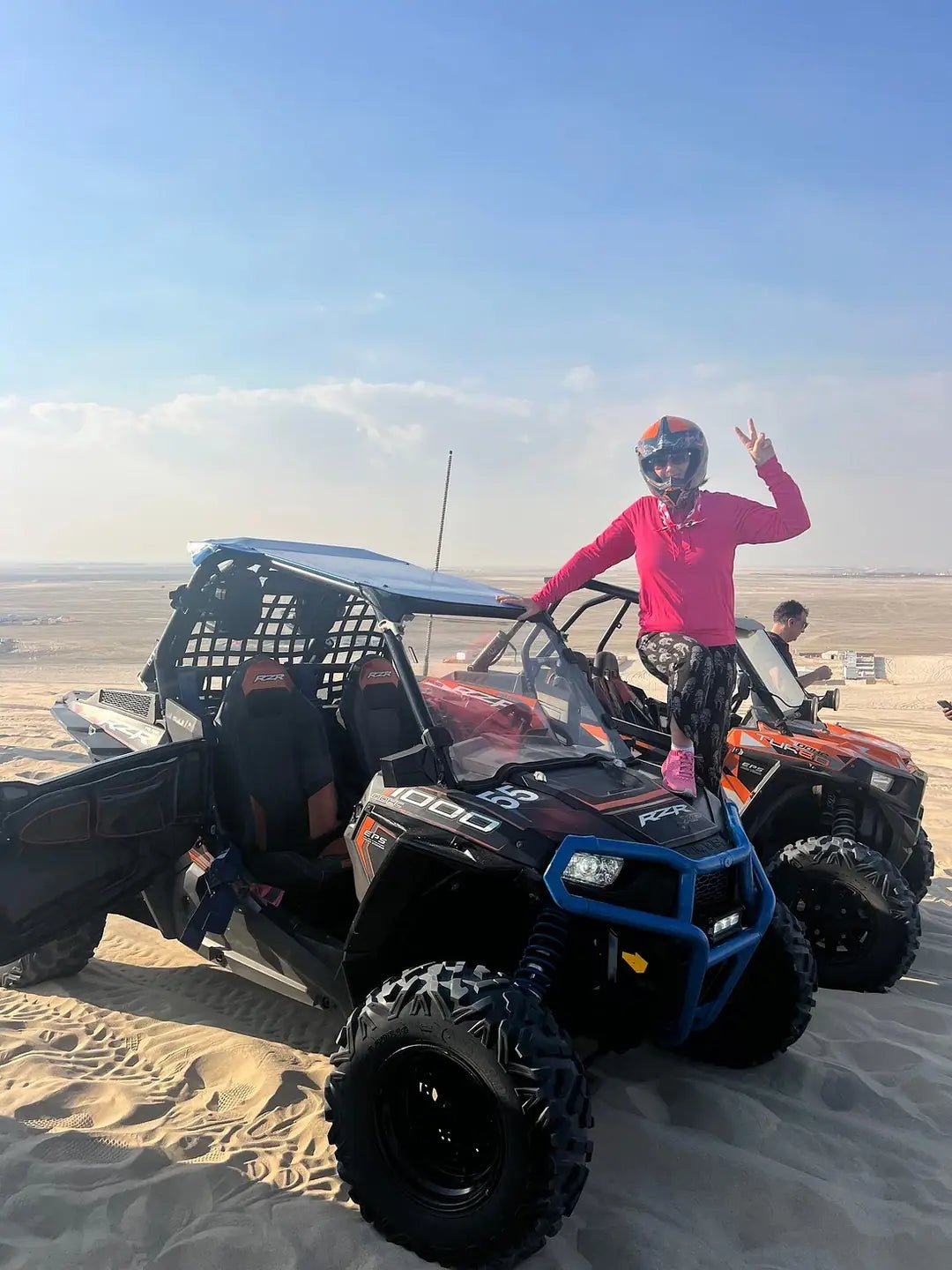 Doha: Desert Safari with Dune Bashing, Camel Ride and Sandboarding
