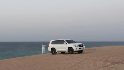 Doha: Desert Safari with Dune Bashing, Sandboarding, and Inland Sea Visit