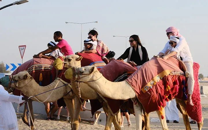 Doha: Desert Safari with Dune Bashing, Sandboarding, and Inland Sea Visit