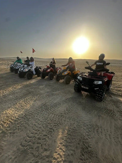Doha: Desert Safari with Quad Bike, Dune Bashing and Inland Sea Visit