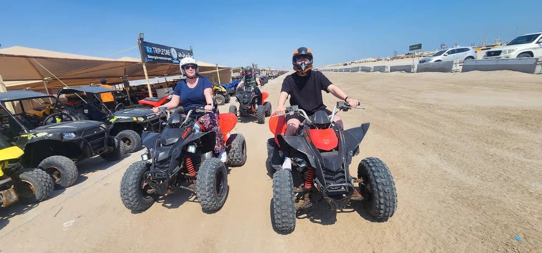 Doha: Desert Safari with Quad Bike, Dune Buggy, Sandboarding and Camel Ride