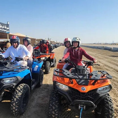 Doha: Desert Safari with Quad Bike, Dune Buggy, Sandboarding and Camel Ride