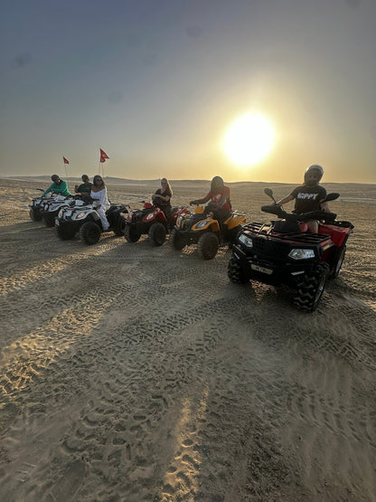 Doha: Desert Safari with Quadbike, Dune Bashing and Inland Sea Visit
