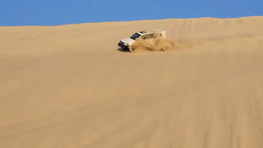Doha: Desert Safari with Sandboarding, Inland Sea visit and Optional Camel Ride