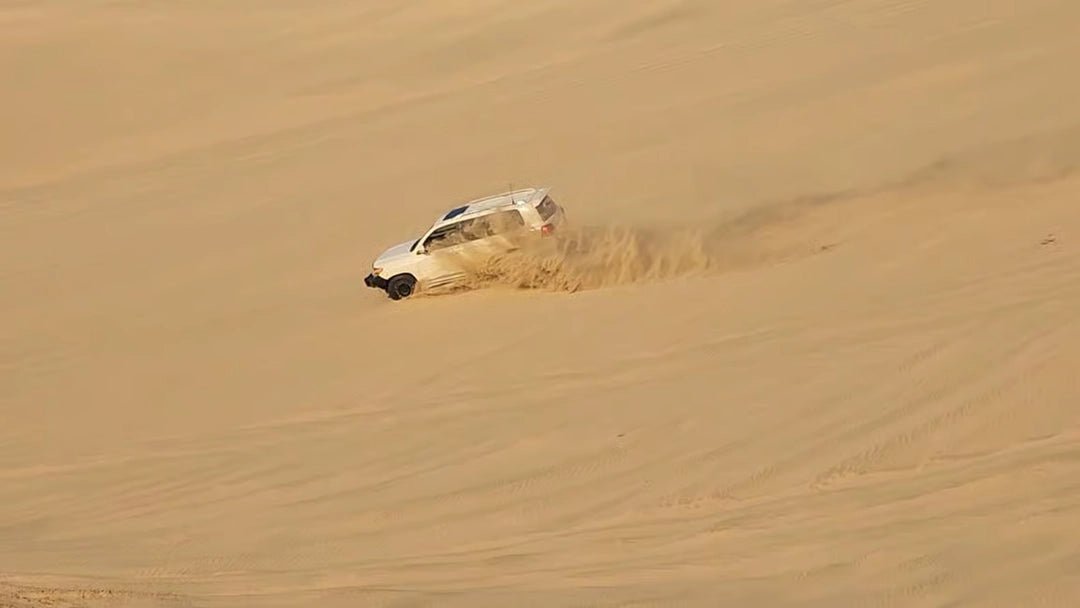 Doha: Desert Safari with Sandboarding, Inland Sea visit and Optional Camel Ride