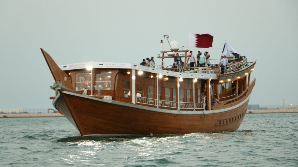 Doha: Evening Dhow Cruise with City Skyline Views