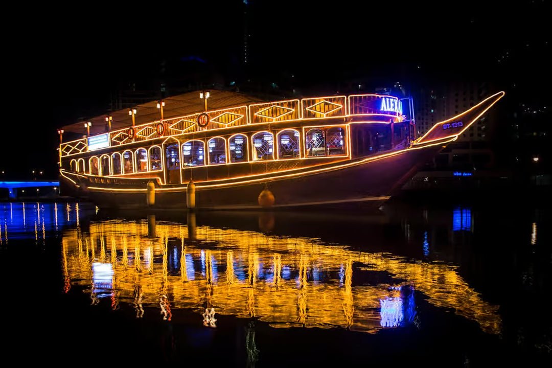 Doha: Evening Dhow Cruise with City Skyline Views