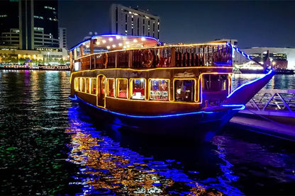 Doha: Evening Dhow Cruise with City Skyline Views