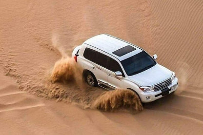 Doha: Full - Day Desert Safari with Camp Access, Camel Ride, and Buffet Dinner