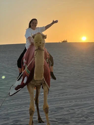 Doha: Full - Day Desert Safari with Camp Access, Camel Ride, and Buffet Dinner