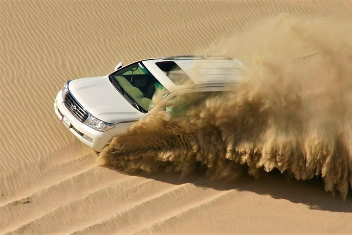Doha: Full - Day Desert Safari with Camp Access, Camel Ride, and Buffet Dinner