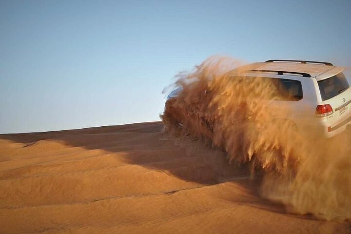 Doha: Full - Day Desert Safari with Camp Access, Camel Ride, and Buffet Dinner
