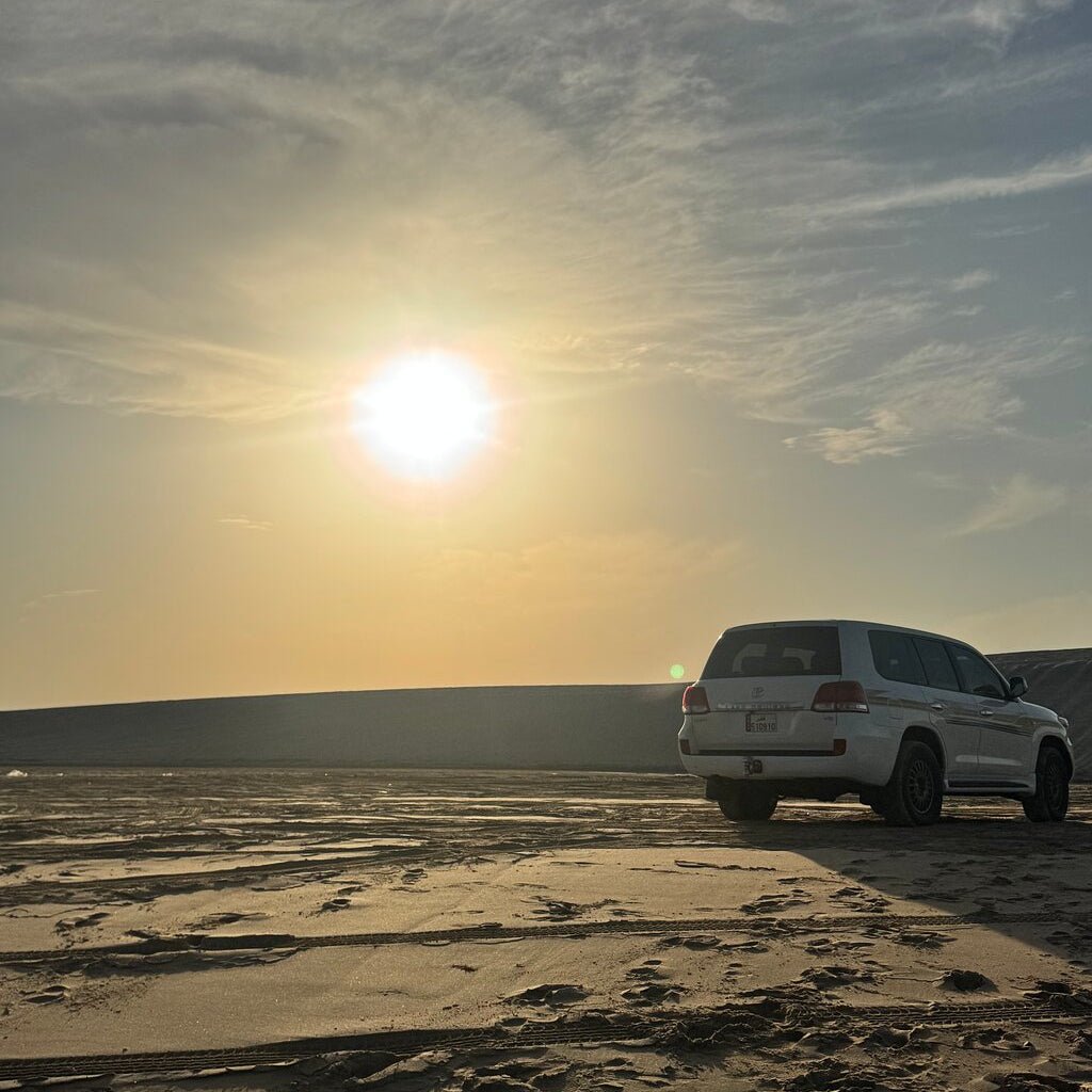 Doha: Full - Day Private Desert Safari with Camel Ride, Inland Sea and BBQ Dinner