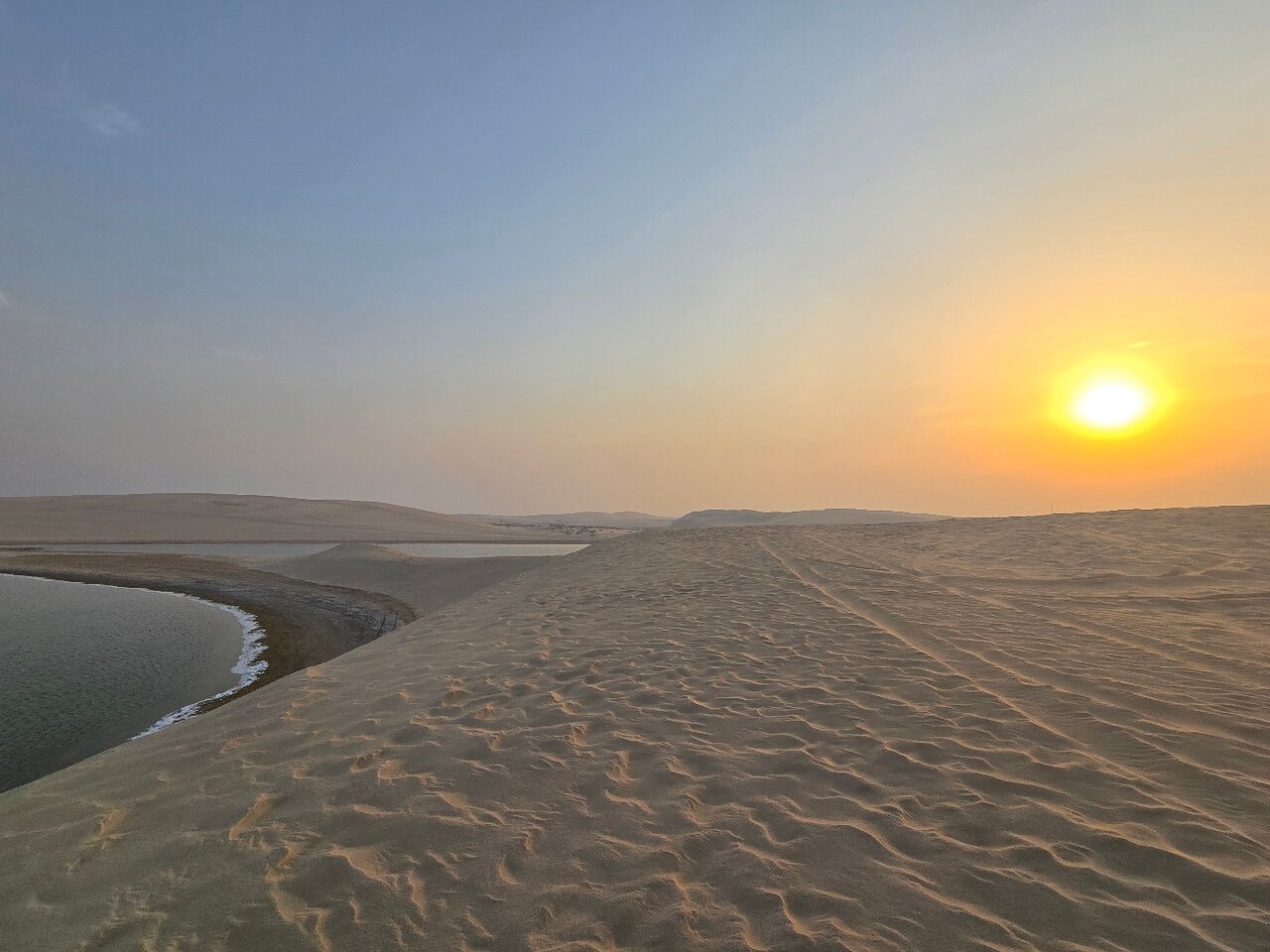 Doha: Full - Day Private Desert Safari with Camel Ride, Inland Sea and BBQ Dinner