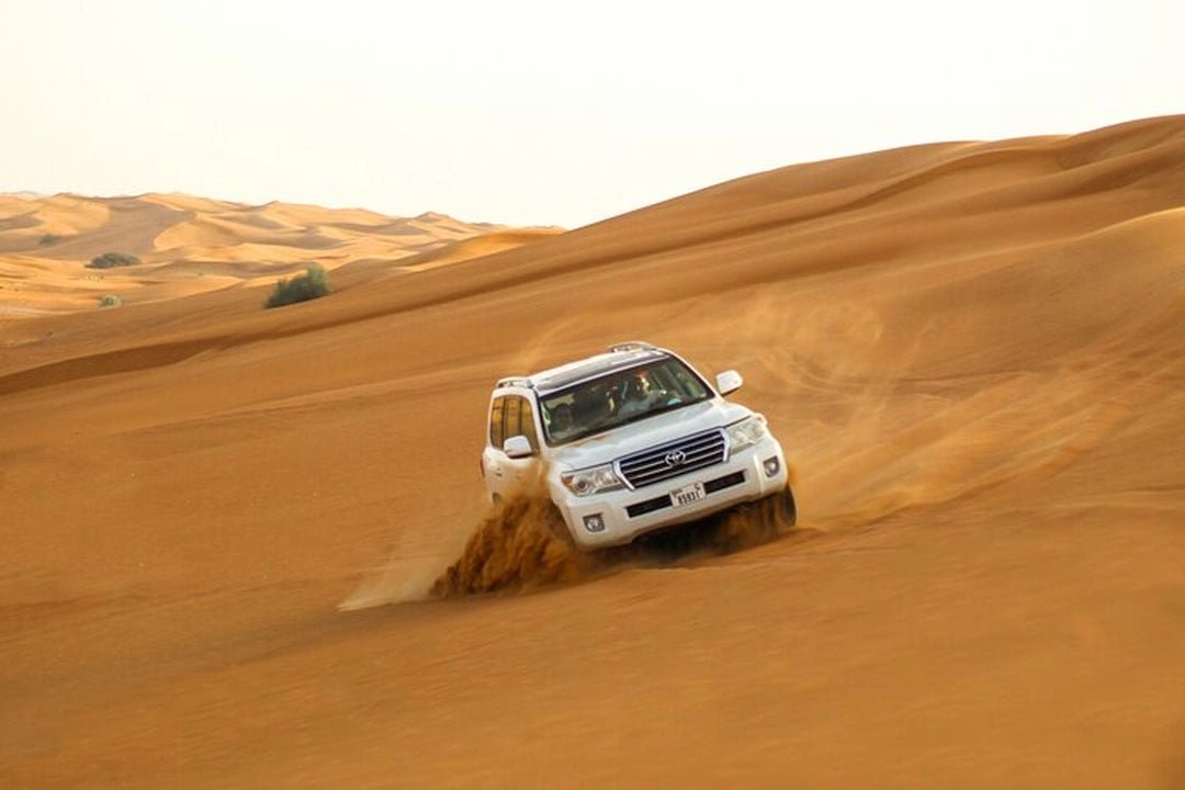 Doha: Half - Day Desert Safari, Dune Bashing and Inland Sea Guided Tour